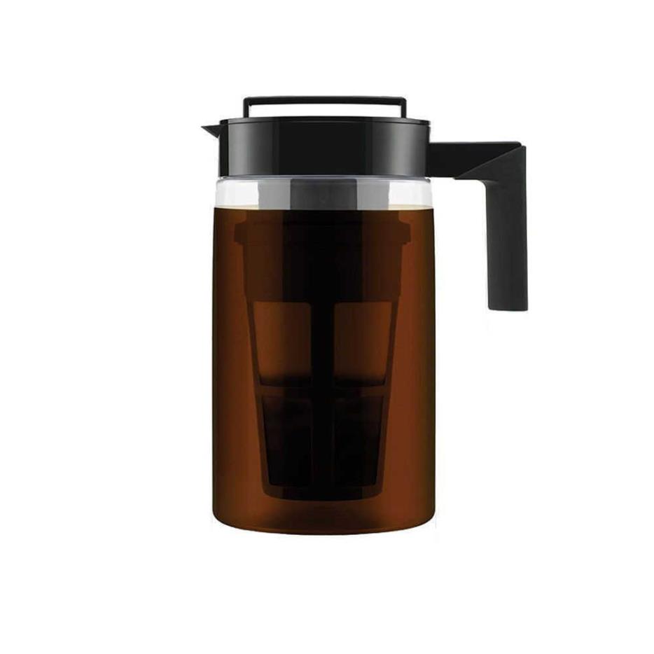 900ML Cold Brew Iced Maker Airtight Seal Non-slip Household Silicone Handle Coffee Kettle217Z