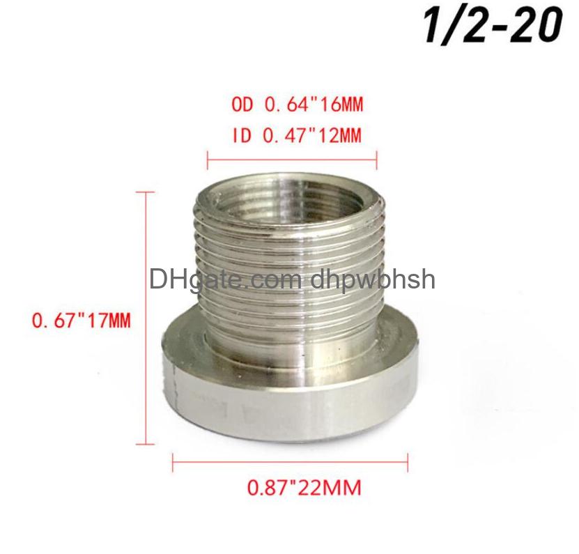 Fuel Filter 1/228 5/824 1/220 M14X1 M14X1L Barrel End Threaded Adapter For 12 14 15 16Mm Diameter Soent Trap Napa 4003 Wix Drop Deli Dhhqz