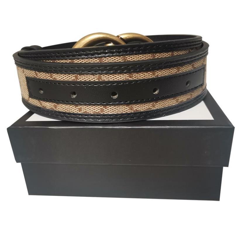16 ceintures de couleur Ceinture de mode pour hommes Luxe Hommes Designers Femmes Jeans Ceintures Serpent Big Gold Boucle cintura Taille 90-125CM avec box258j