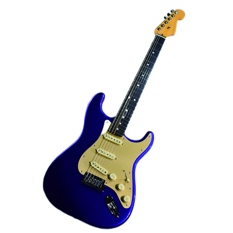 Chitarra FSR American Ultra S t con tastiera in ebano Plum Metallic US2206