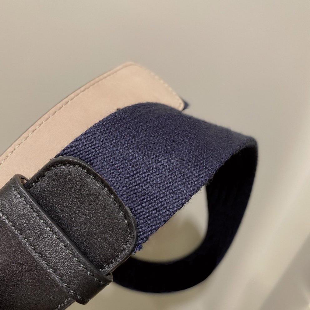 mode kwaliteit groen blauw web met zwart leer vrouwen riem met doos mode mannen klassieke gouden zilveren gesp riem mannen designe280l