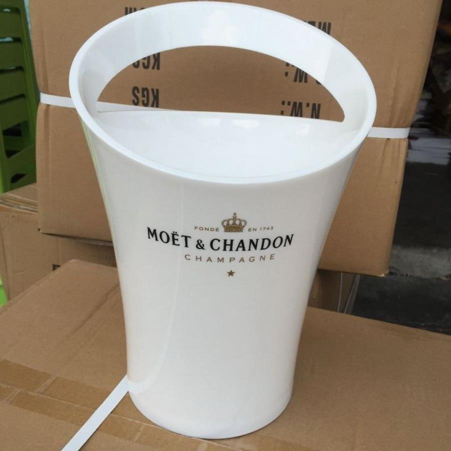 Ice Bucket Chandon Wine Beer Party dla 3L Acryl White Ice Bady Wine Coolers Wino Uchwyt wina Nowa moda274y