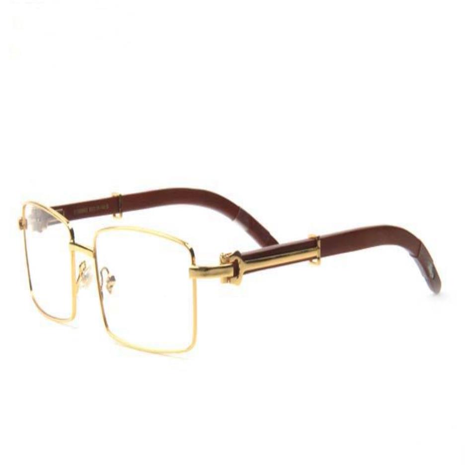 nieuwe collectie bamboe zonnebril mode stijl buffelhoorn bril clear lens hout zonnebril mode mannen vrouwen zonnebril292w