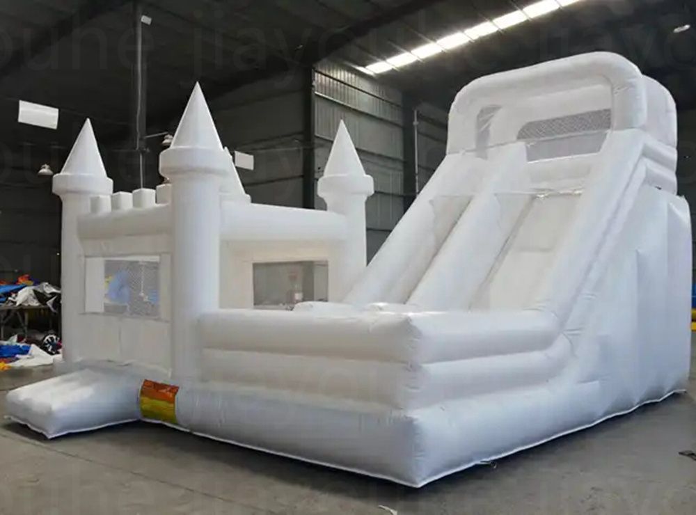 Preço de fábrica personalizado trampolins de pvc inflável castelo saltando jumper bouncer casa de salto com slide à venda