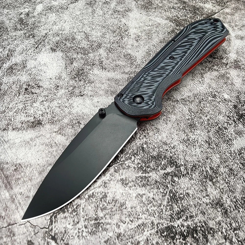 BM 560 Freek Folding Knife Twardość S90V Drop Point Blade G10 Obsługuje taktyczną dziką kemping noża EDC EDC