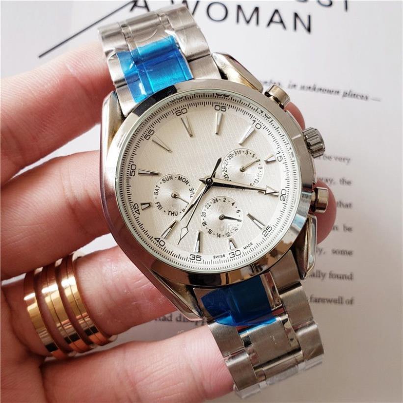 Topmerk herenhorloges Zwitsers automatisch uurwerk snelheid luxe horloge voor heren alle wijzerplaat werk master waterdichte designer horloges montre 284V