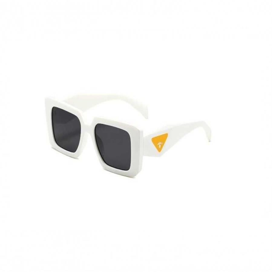 Solglasögon Nya PRA Hemmet Metal Frame Ocean Piece Solglasögon för kvinnor med avancerad känsla Ins Personliga mode solglasögon T2201332L