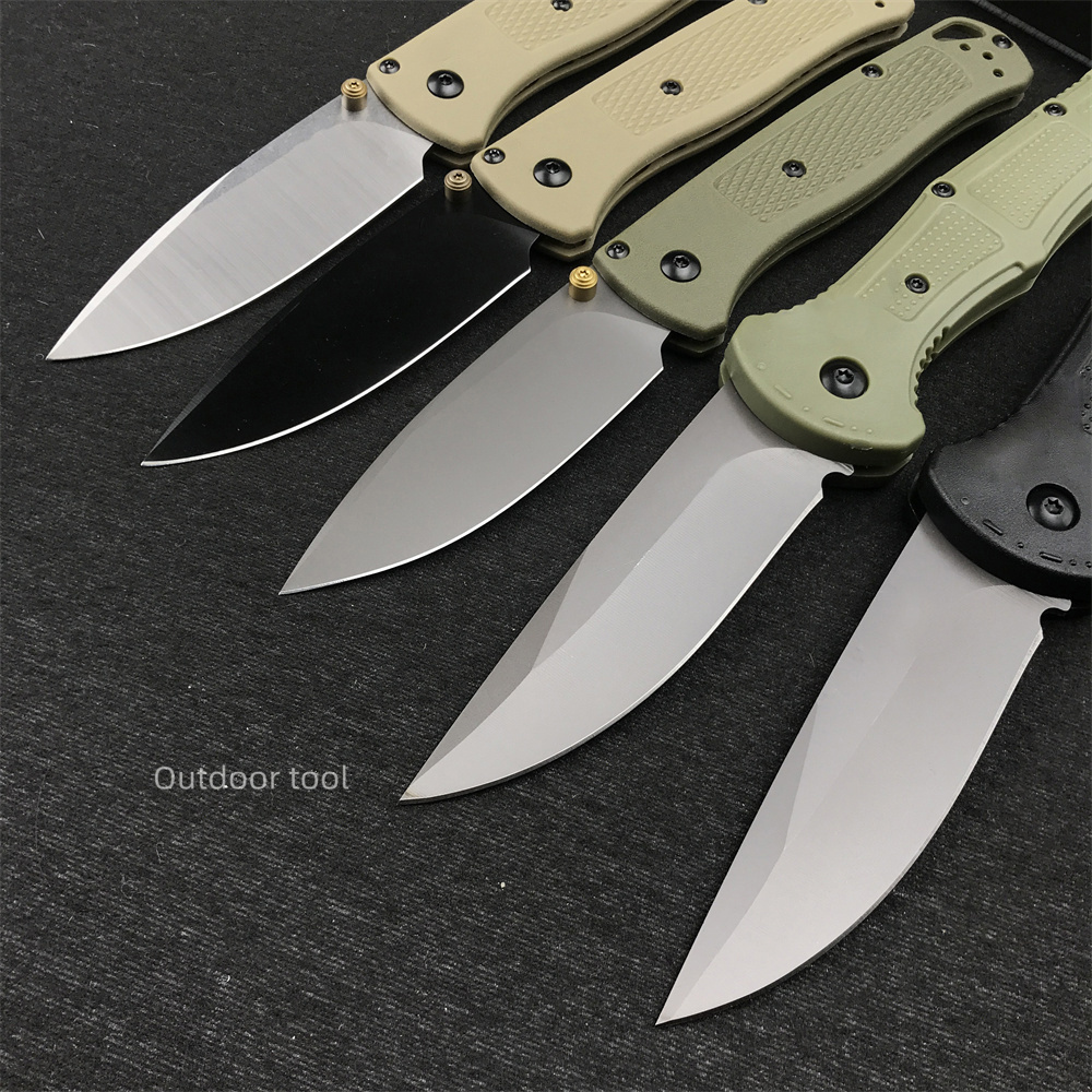 BM 535 Bugout/BM 9070 Claymore Automatyczny folder Taktyczny szary powlekany punkt zrzucany Blor Outdoor Pocket Pocket Przeżycie EDC 533 3300 9400