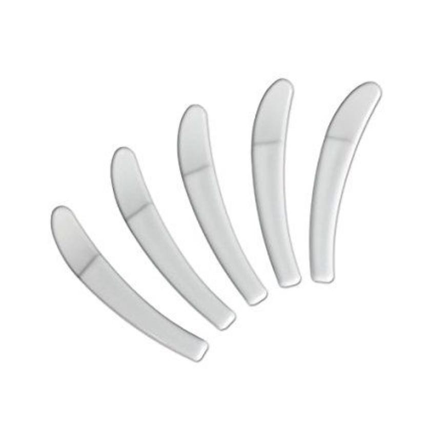 Mini Cosmetic Spoons Scoop Disposable White Spatulas 50mm plastic tool Cream Small260U