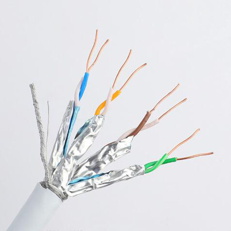 Cat 7 Ethernet-kabel Cat7 Cat7E 10GBps hogesnelheidskabels Internetnetwerk RJ45 vergulde connectoren Lan-patchkabels voor pc LamTop-router 0,5 m 1 m 1,5 m 2 m 3 m