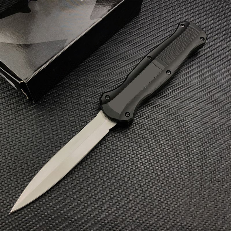 2024 BM Infidel 3300 3300BK Series Automatic Knife D2 Blade Aluminum Handles EDC Outdoor Survival Combat Tactical AUTO Knives UT85 UT88 BM 3310 3320 3340 4600