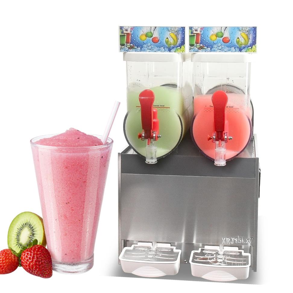 leverans till USA Kitchen 110V Smoothie Frozen Drinks Machine Margarita Cooling Slushie Maker3259