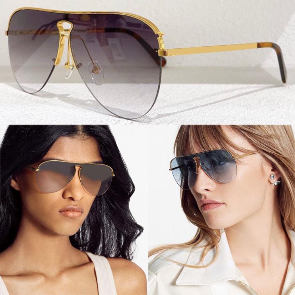Les lunettes de soleil GREASE MASK pour hommes et femmes Z1467 comportent de nombreux logos de marque, y compris des motifs astucieux, les verres magnifiquement gravés o312l