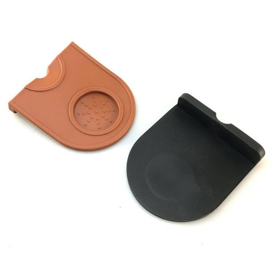 Coffee Tampers Mat 58mm Fluted Coffee Tampering Corner Mat Pad Tool Made For Baristas With Non-Slippery Food Safe Silicone C1030243Z