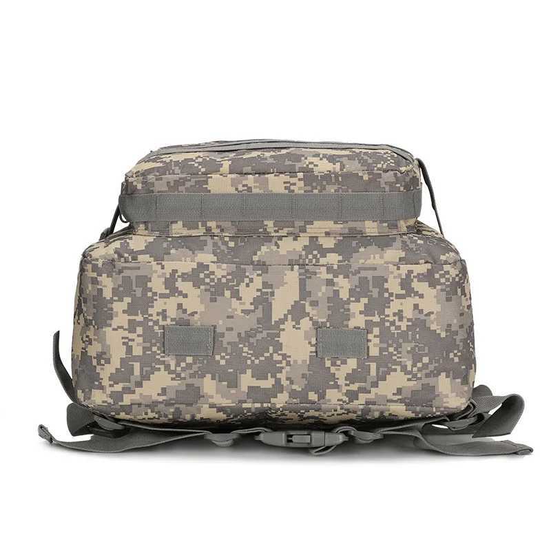 Vandringar Outdoor Tactical Pack / Bag / Rucks / Knapsack / Assault Combat Camouflage Tactical Molle 45L Backpack YQ240129