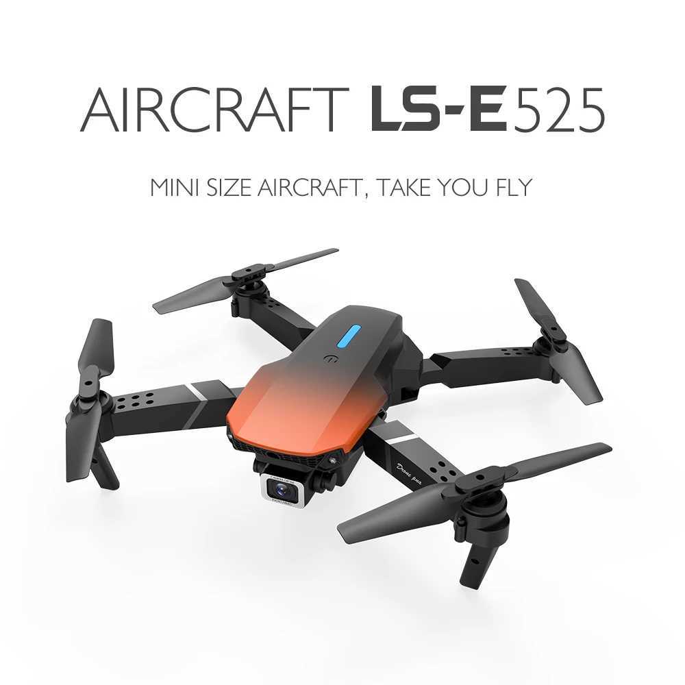 DRONES 2023 NEW ORANGE E525 E88 PRO MINI DRONE 4K Professional HD 1080p Camera Height Hold RC Foldable Quadcopter Dron Gifts Toys Boys YQ240129