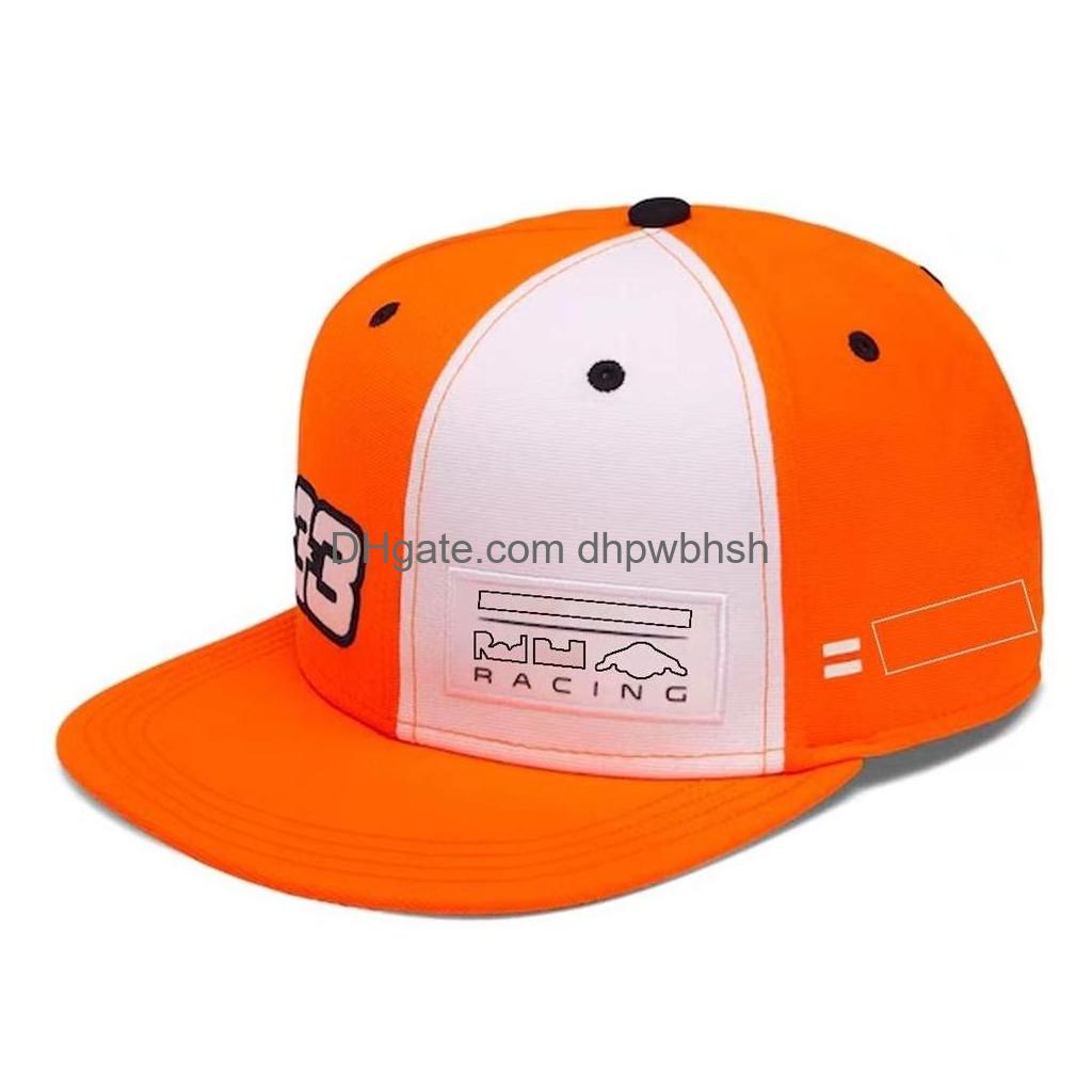 Motorcykelkläder F1 Racing Cap 2023 Forma 1 Team krökt förare Baseball Caps Män kvinnor Sport Casual Hats Fashion Esigner Drop D Dhdqj