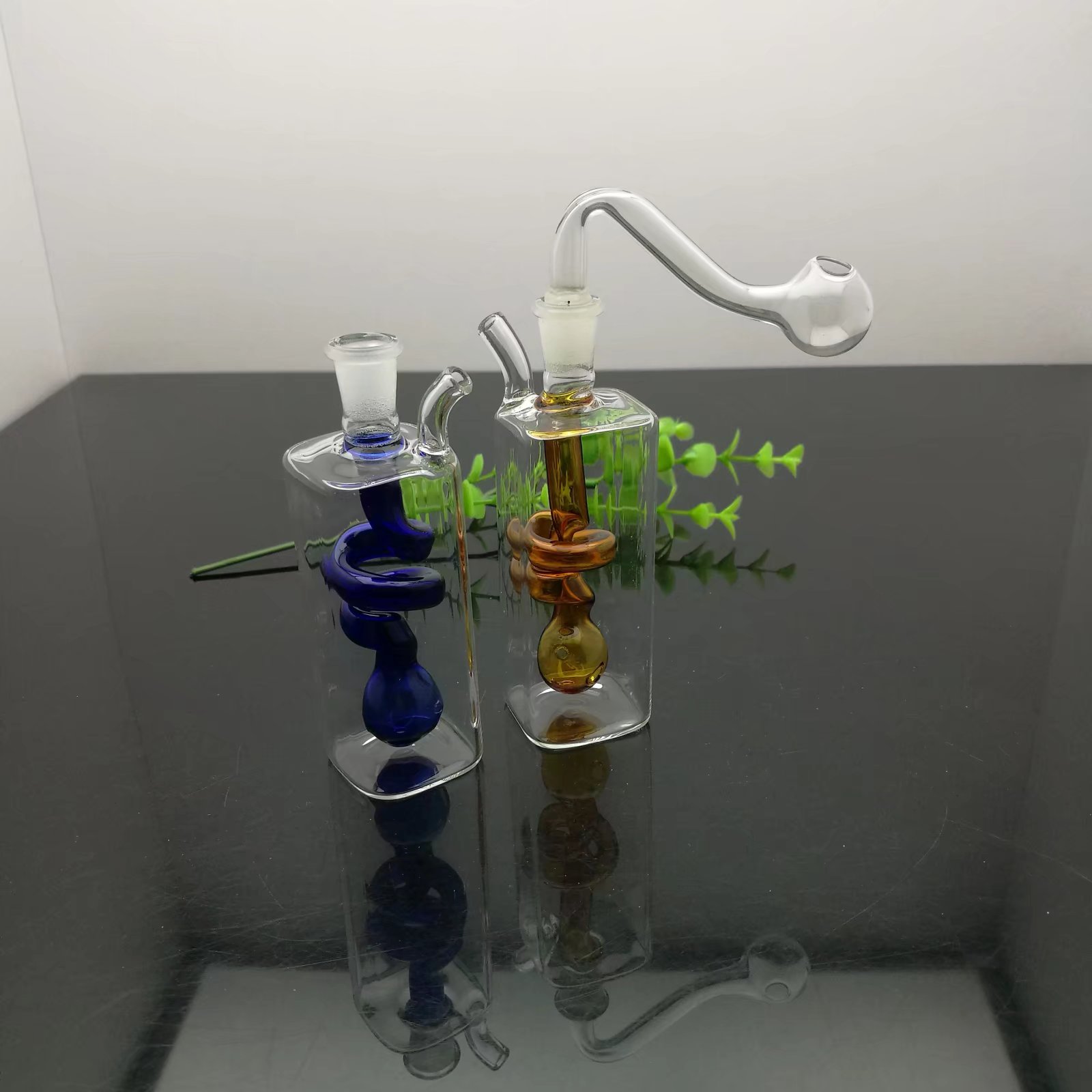 High-end gifts to bring their own flames aluminum alloy hookah, color, style, random delivery, Water pipes, glass bongs, glass Hookahs, smok