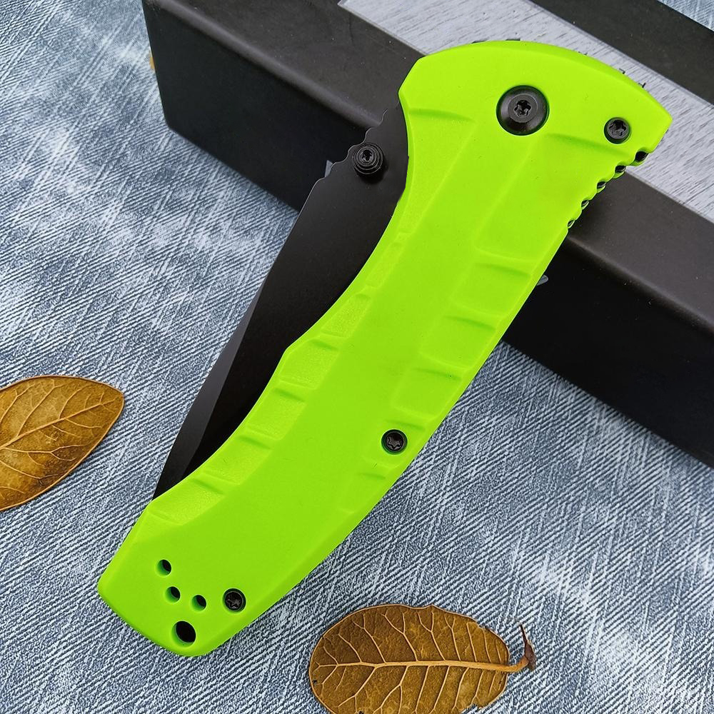 BM 980SBK Turret Folding Pocket Knife S30V Combo Blade Nylon Fiber Handles Higher Quality Outdoor Hunting Hiking Tools BM 3300 565 535 15535 940 533