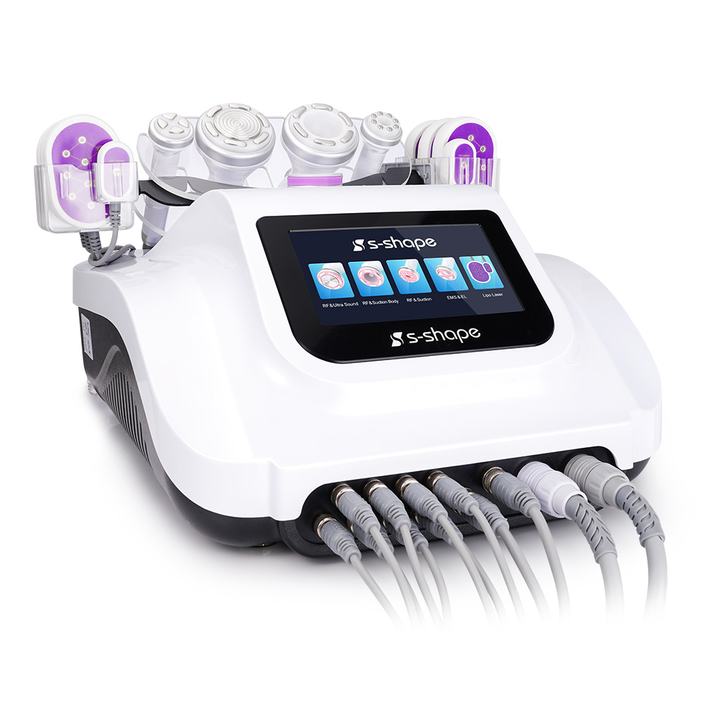 S-SHAPE 30k Kavitations-RF-LED-Lipo-Laser-Körperform-Körperschlankheits-Spa-Gebrauchsmaschine