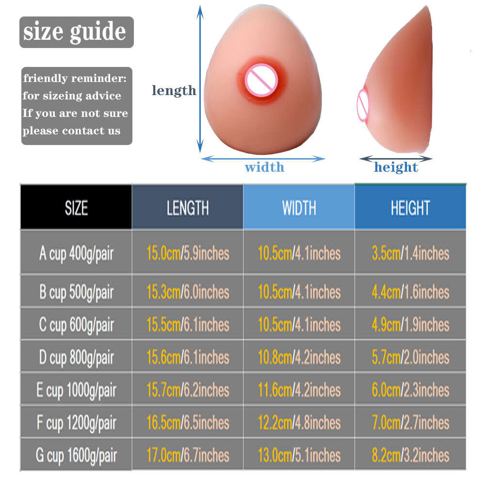 Kunstmatige Ledematen Borstimplantaten Beha Inserts Pads Bionische Siliconen Borstprothesen voor Postoperatieve Mastectomie Crossdresser Borst Balans