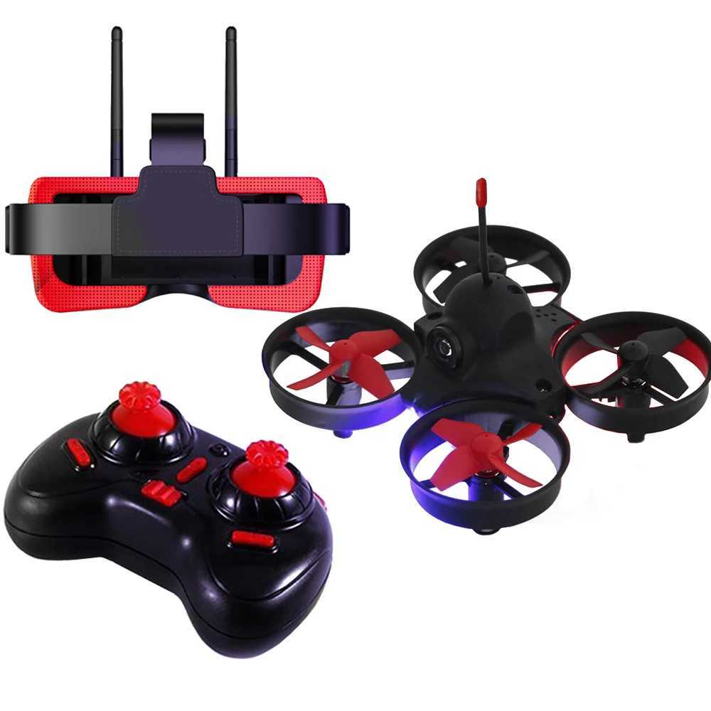 Drones VR009 Micro RTF Racing Quadcopter FPV Drone télécommande LS-VR009 5.8G S2 800TVL 40CH caméra lunettes VR casque YQ240129