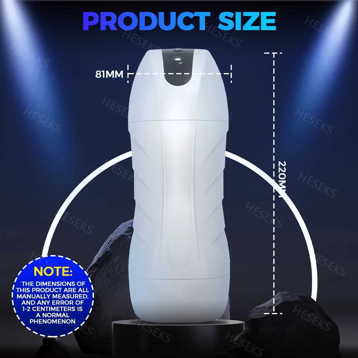 Masturbators HESEKS Automatic Sucking Masturbator Male Real Vagina Pocket Pussy Penis Blowjob Vibration Machine Masturbation Sex Toys For Men