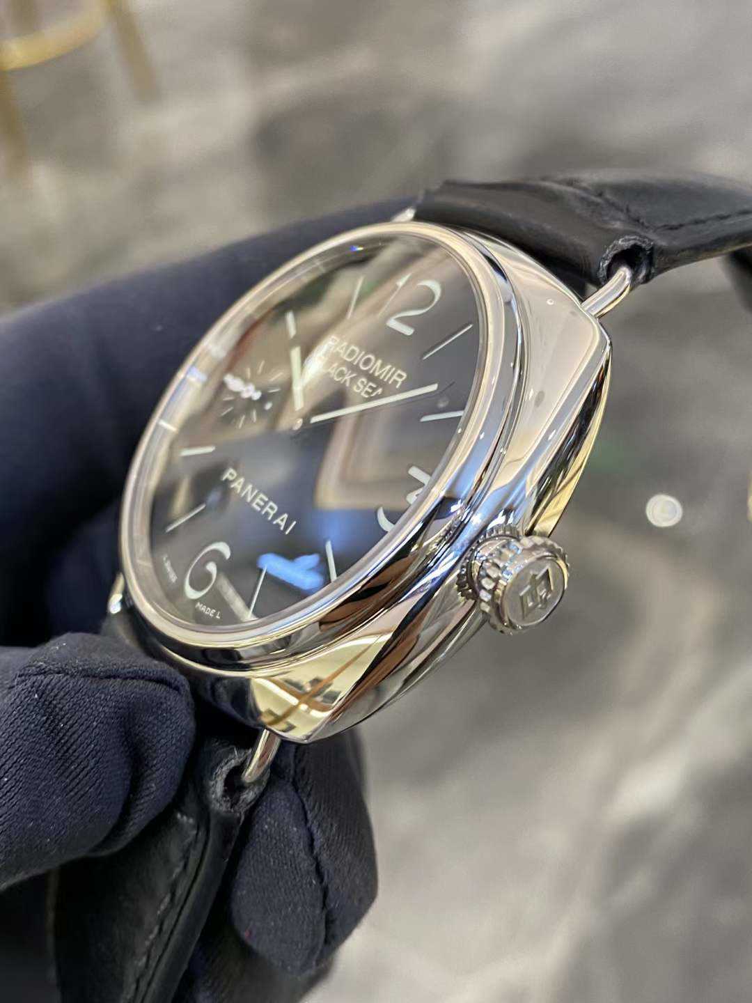 Panerass Luxury Fashion Wristwatches Watch Discount Rademir 00183 Manual Mechanical Men's 45mm Waterproof Designer Rostfritt stål Hög kvalitet