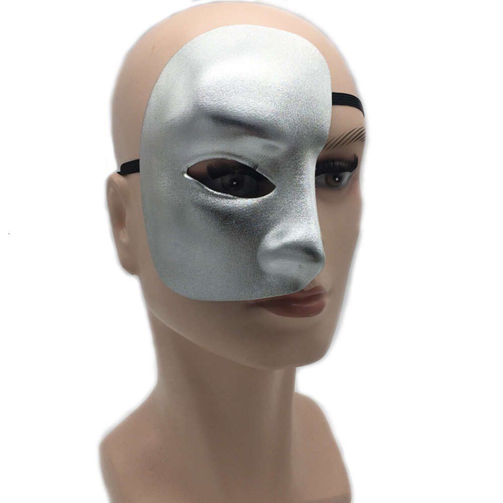 Maske Linke Gesichtshälfte Phantom der Nacht Oper Männer Frauen Masken Maskerade Party Maskenball Masken Halloween Festliche Lieferungen F021