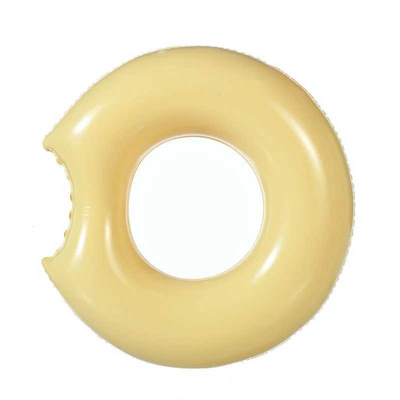 Outras Piscinas SpasHG Inflável Donut Pool Float Cartoon Swim Ring para Adultos Crianças Natação Círculo Colchão de Ar Piscina Brinquedos para Festa de Verão Praia YQ240129