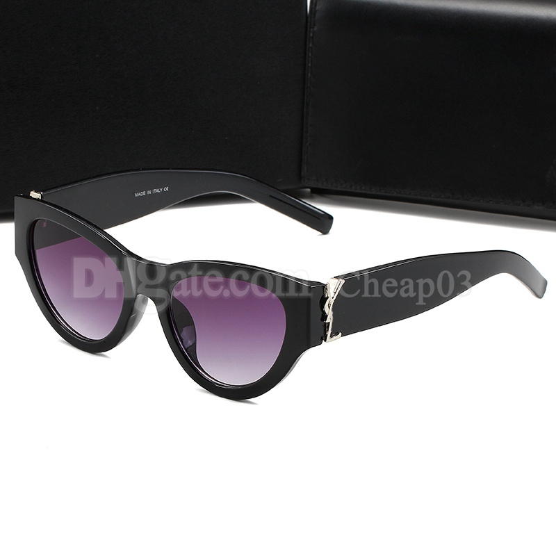 Designer för män kvinnor fashionblack och honung stora full ram mörkgrå mörkbruna linser retro klassiska UV400 -skydd solglasögon