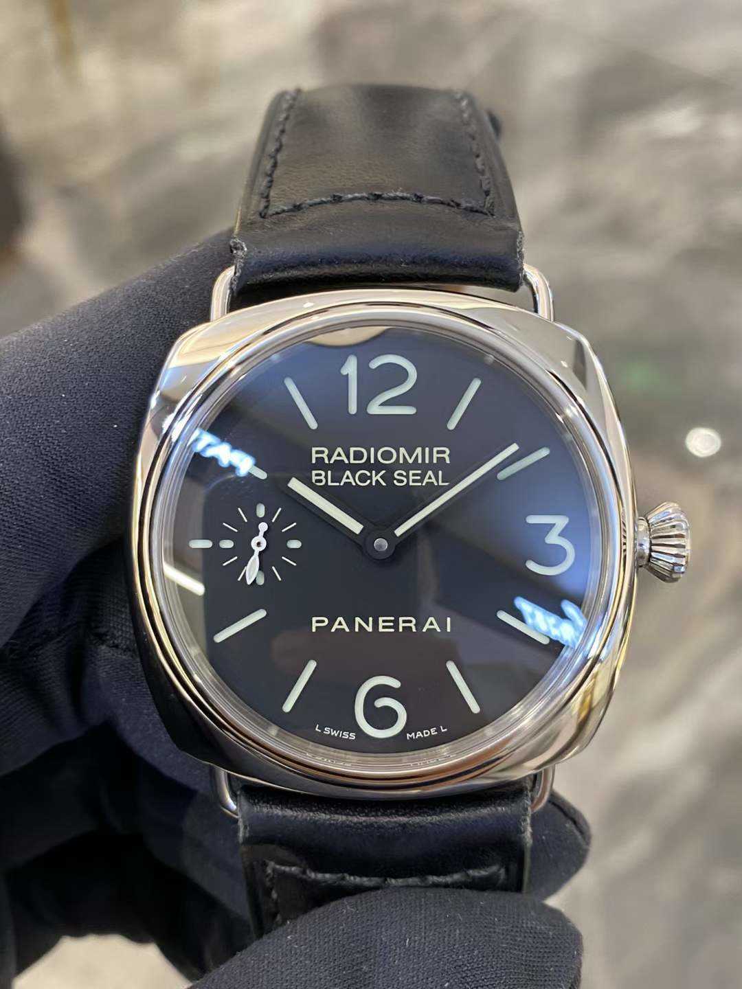 Panerass Luxury Fashion Wristwatches Watch Discount Rademir 00183 Manual Mechanical Men's 45mm Waterproof Designer Rostfritt stål Hög kvalitet