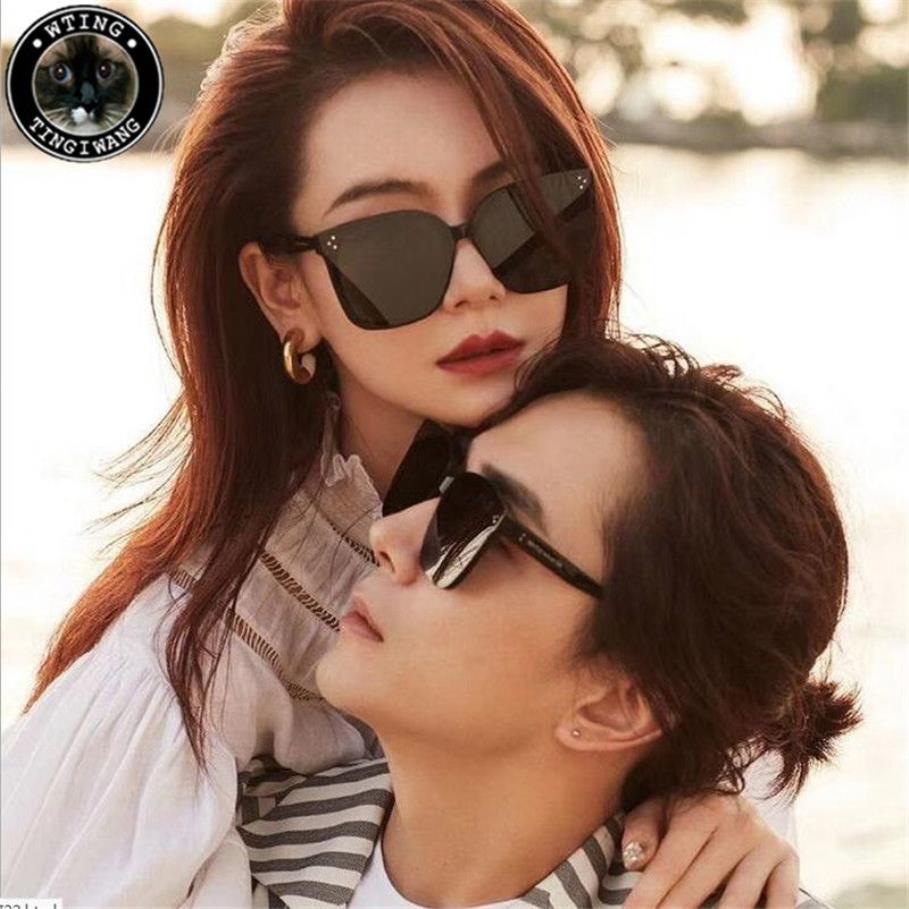 Nowa marka Gentle Monster Eyewear Korea Design GM Okulary przeciwsłoneczne Modne kobiety duże okulary przeciwsłoneczne Lady Vintage Wysokiej jakości Sun GLA2625