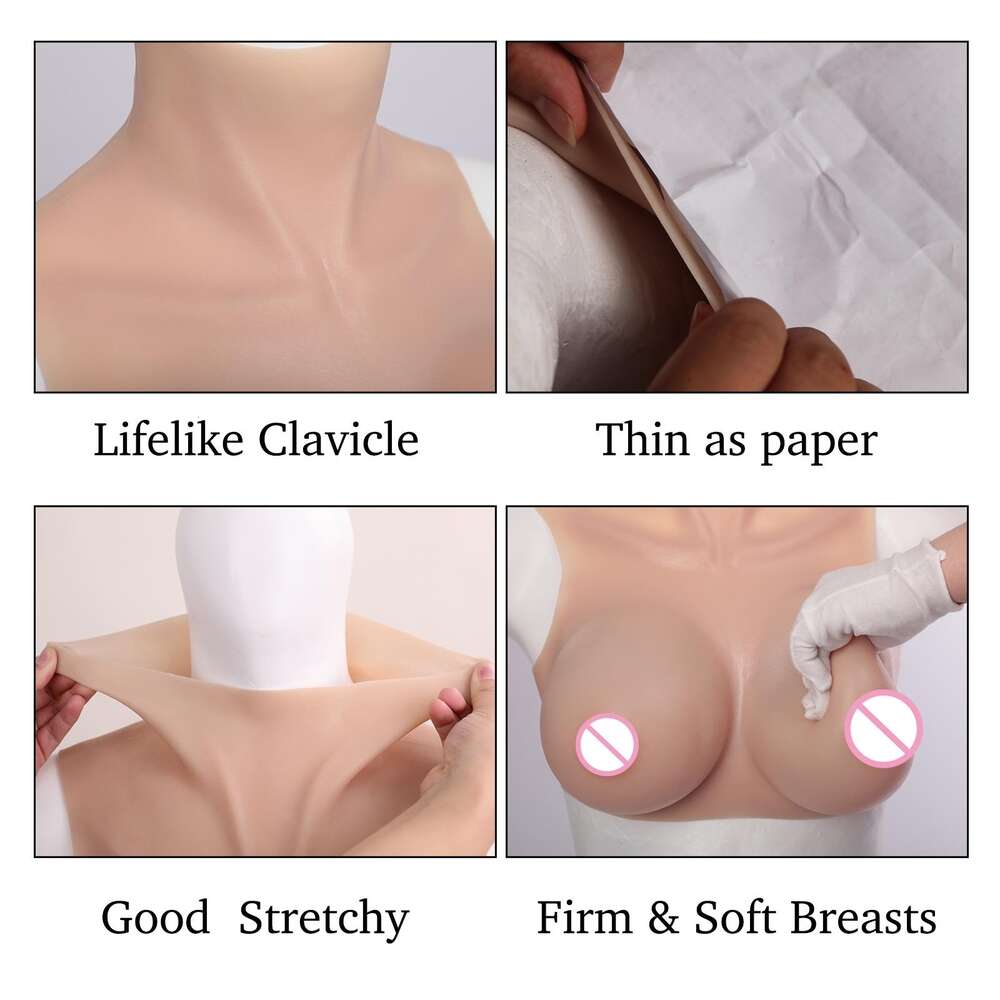 Costume Accessories Costume Accessories Crossdressing Silicone Breast Forms Huge Boobs for Drag Queen Transgender Shemale Cosplay