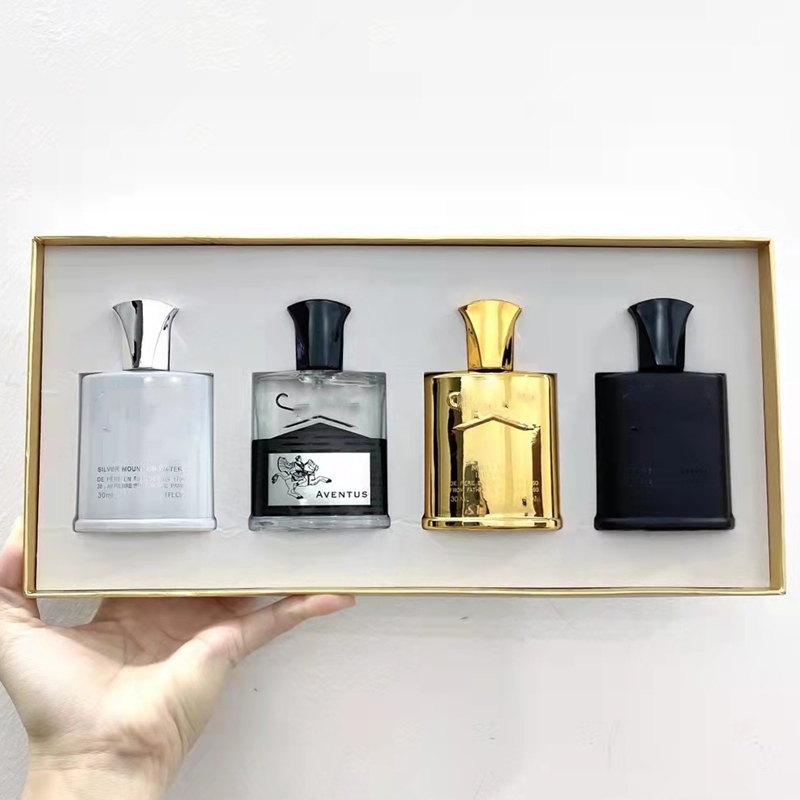 Designer parfum 30 ml set 4 stuks bloem goede geur lange tijd verlaten unisex body spray hoge kwaliteit snel schip