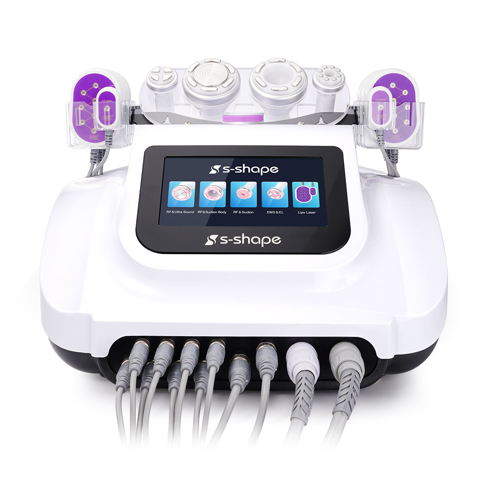 S-SHAPE 30k Kavitations-RF-LED-Lipo-Laser-Körperform-Körperschlankheits-Spa-Gebrauchsmaschine