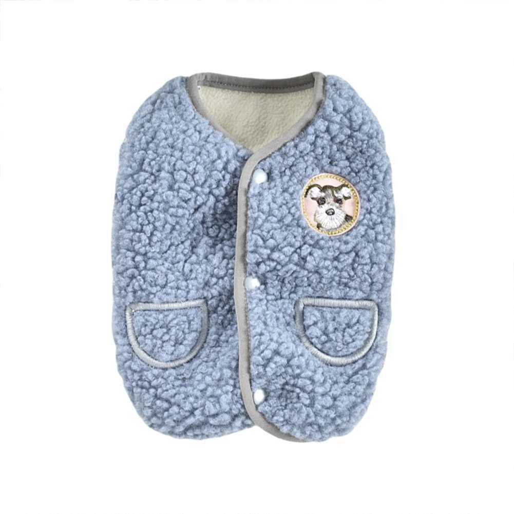 Dog Apparel Pet Dog Clothes Lamb Wool Puppy Kitten Vest Coat Soft Warm Dogs Shirt Jacket for Small Medium Dogs Cats