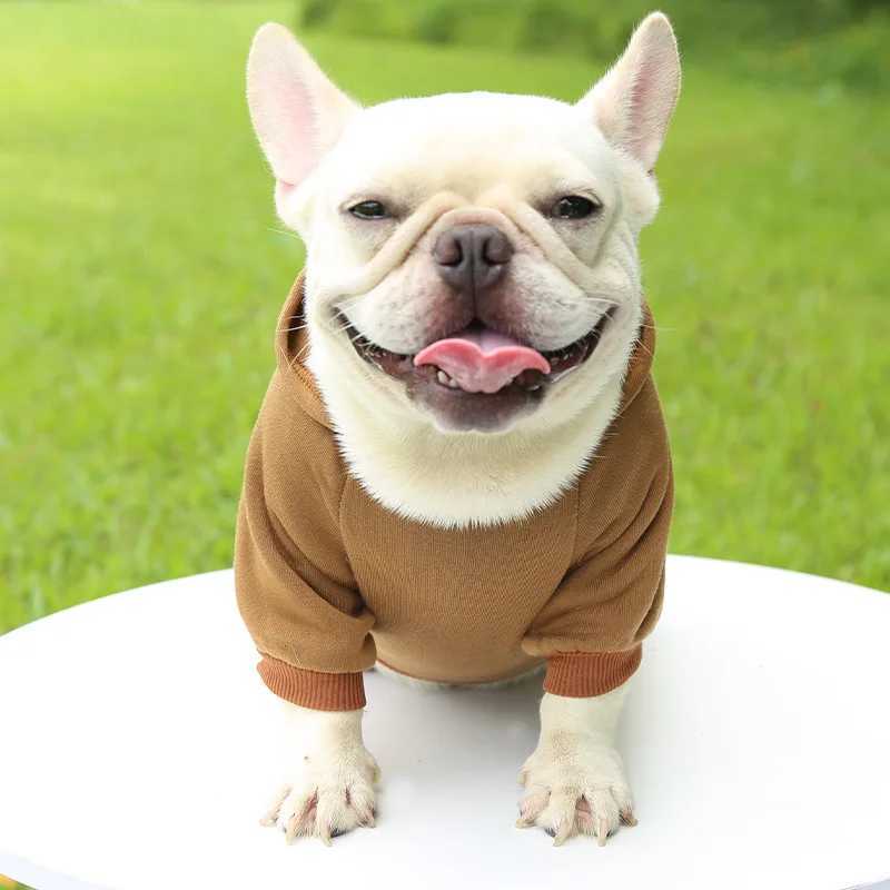 Dog Apparel Cheap Dog Hoodie Winter Warm Dog Clothes for Small Medium Dogs French Bulldog Coat Puppy Cat Jacket Chihuahua Yorkie Pet Costume