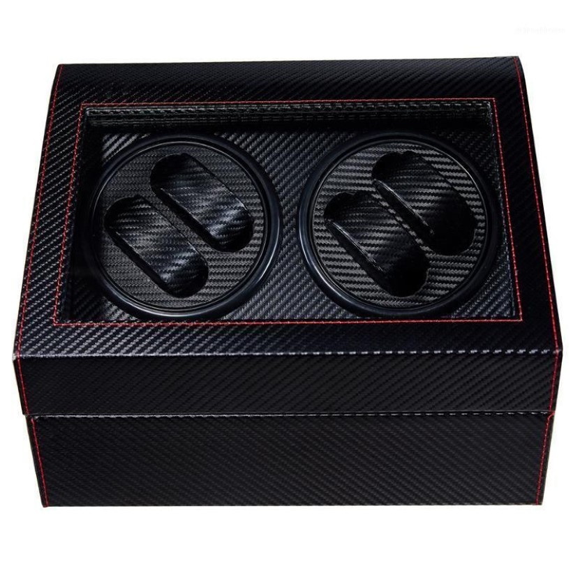 4 6 High End Automatische Watch Winder BoxWatches Opslag Sieraden Houder Display PU Lederen Horlogedoos Ultrastille Motor Shaker Box1277q