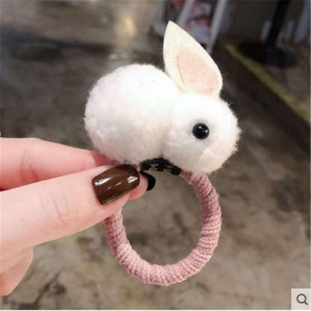 Célébrité mignon lapin cerceau pince accessoire de cheveux pour enfants bandeau élastique en peluche