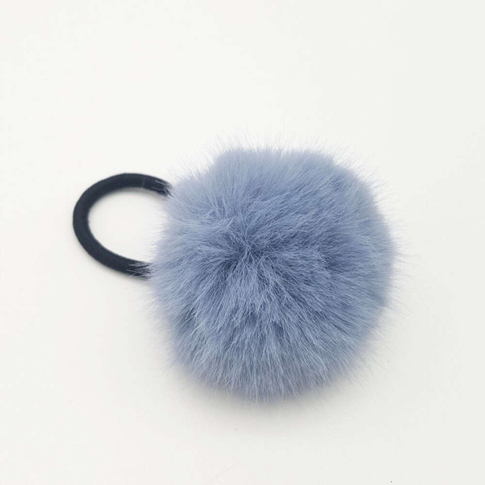 Couvre-chef d'automne et d'hiver, couleur bonbon, corde en peluche, fille coréenne, bande en cuir, boucle, accessoires pour cheveux, Imitation fourrure