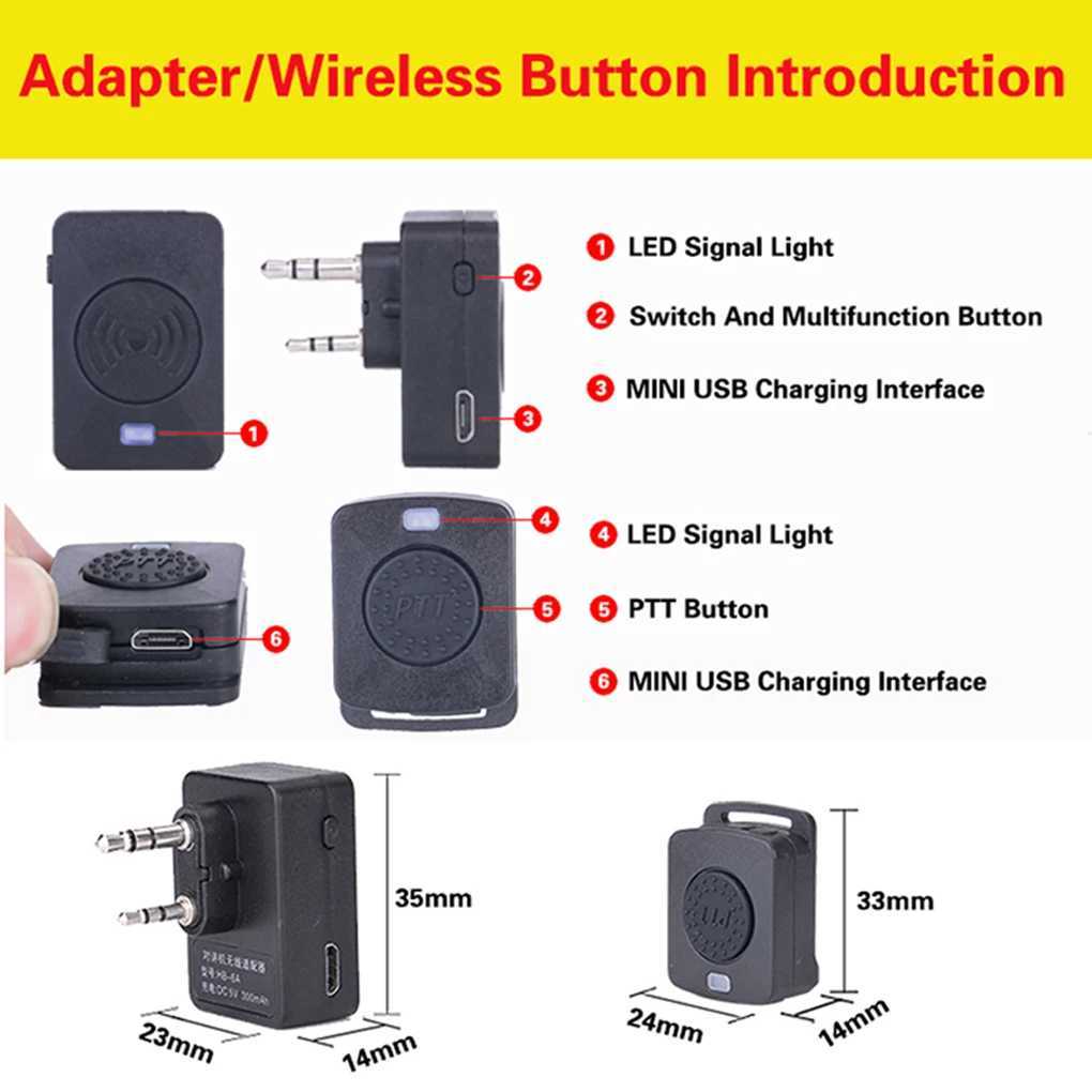 Talkie-walkie Talkie-walkie Casque sans fil Interphone Accessoire Radios Pièces Composant de casque simple Écouteur radio bidirectionnel YQ240130