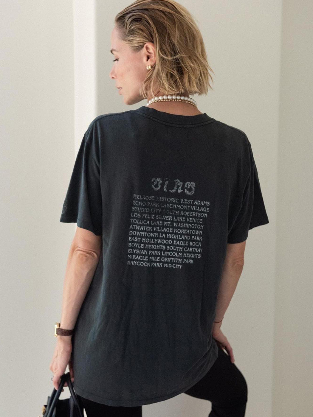 Motorfiets Grafische T-shirt Dames Korte Mouw Gewassen Vinatge Mode T-shirt T-shirts 2024 Zomer Kleding Ontwerper Vrouwelijke Mode Tees Tops