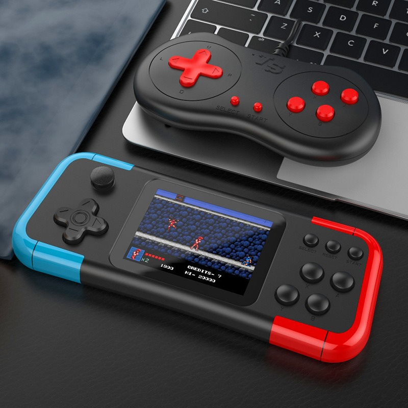 A12 Mini Handheld Video Game Consoles Built In 500 Games Retro Game Players Gaming Console Host Two Roles Gamepad Birthday Gift for Kids and Adults DHL