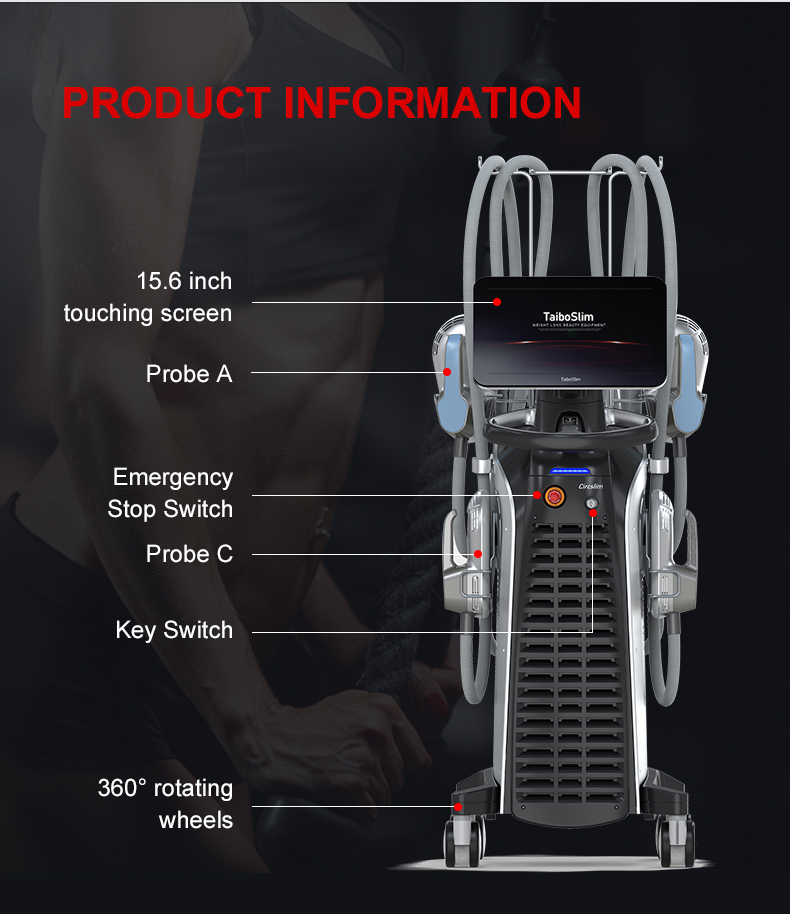 Taibo Beauty Latest Technology Slimming Beauty Device /Muscle Stimulator Ems Fitness Tool /Increase Meat Intelligence Exercise. Body Fat Loss EMS Equipment