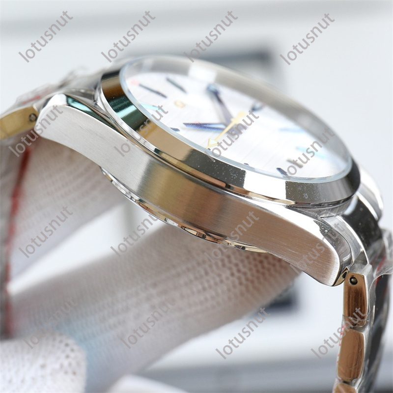 Armbanduhren V12 Uhren hochwertige Herrenuhr O-a Design 8500 Koaxialwerk 316L Edelstahl Uhrengehäuse gewölbtes verschleißfestes ultrastarkes Glas Luxus