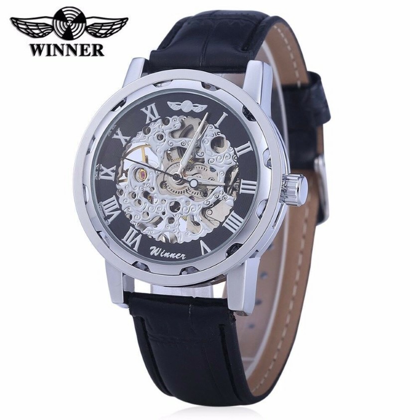 Winnaar Handmatig Holle Mechanisch Horloge Buitenlandse Handel Grensoverschrijdende Herenhorloge One Piece Drop Watches275B