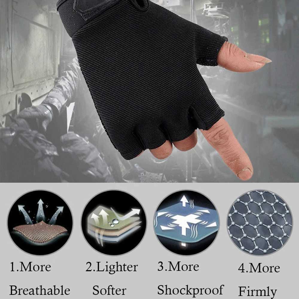 Handledsstöd Arthritis Kompressionshandskar Fingerlösa handskar för kvinnor Menworkout Glove Wrist Support Fintess Handskar för motorcykel YQ240131