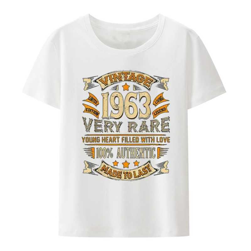 Men's T-Shirts 50th Birthday Tee Vintage Legends Born In 1972 50 Years Old T-Shirt Casual Blouse Camiseta Hombre Loose Cool Print Leisure Humor