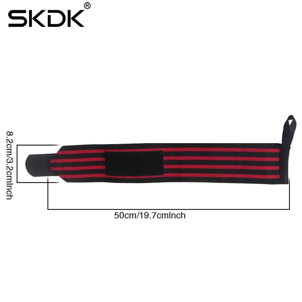 Handledsstöd SKDK Professional Nylon Wrist Band Fitness Gym Wraps för kraftlyftning Vikt Lyft Styrka Training handledsstödstöd YQ240131